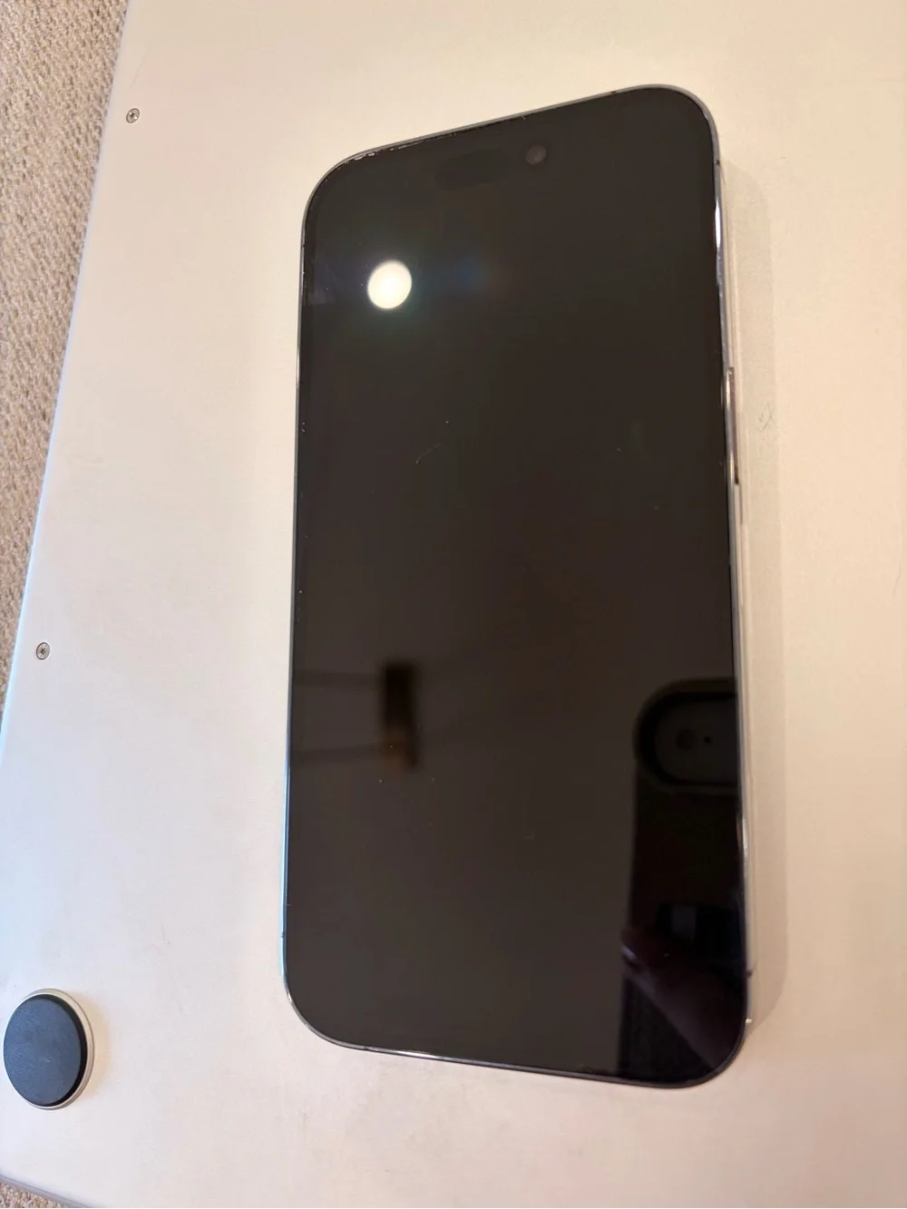 iPhone 14 Pro 256GB – Deep Purple – FOR PARTS/REPAIR – Dead Motherboard